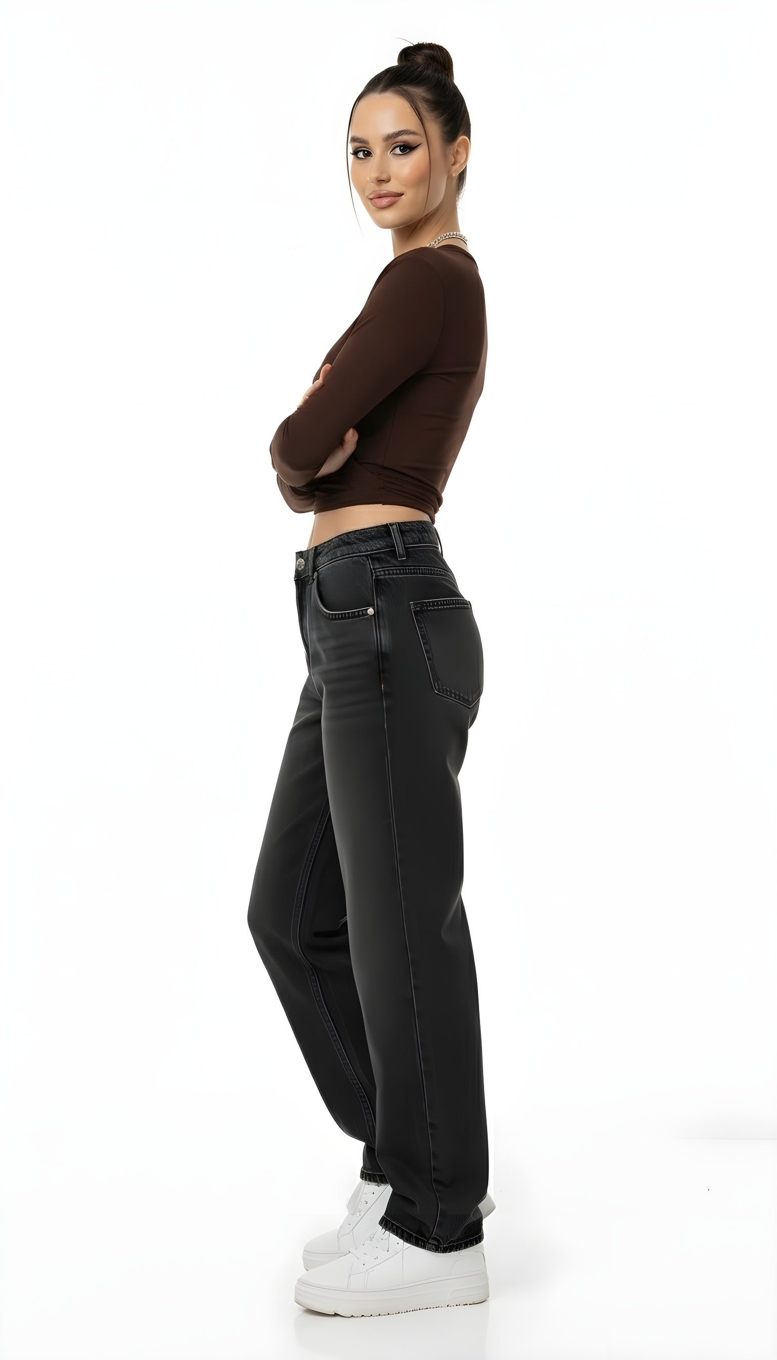 Crossover Ballet Long Sleeve Top