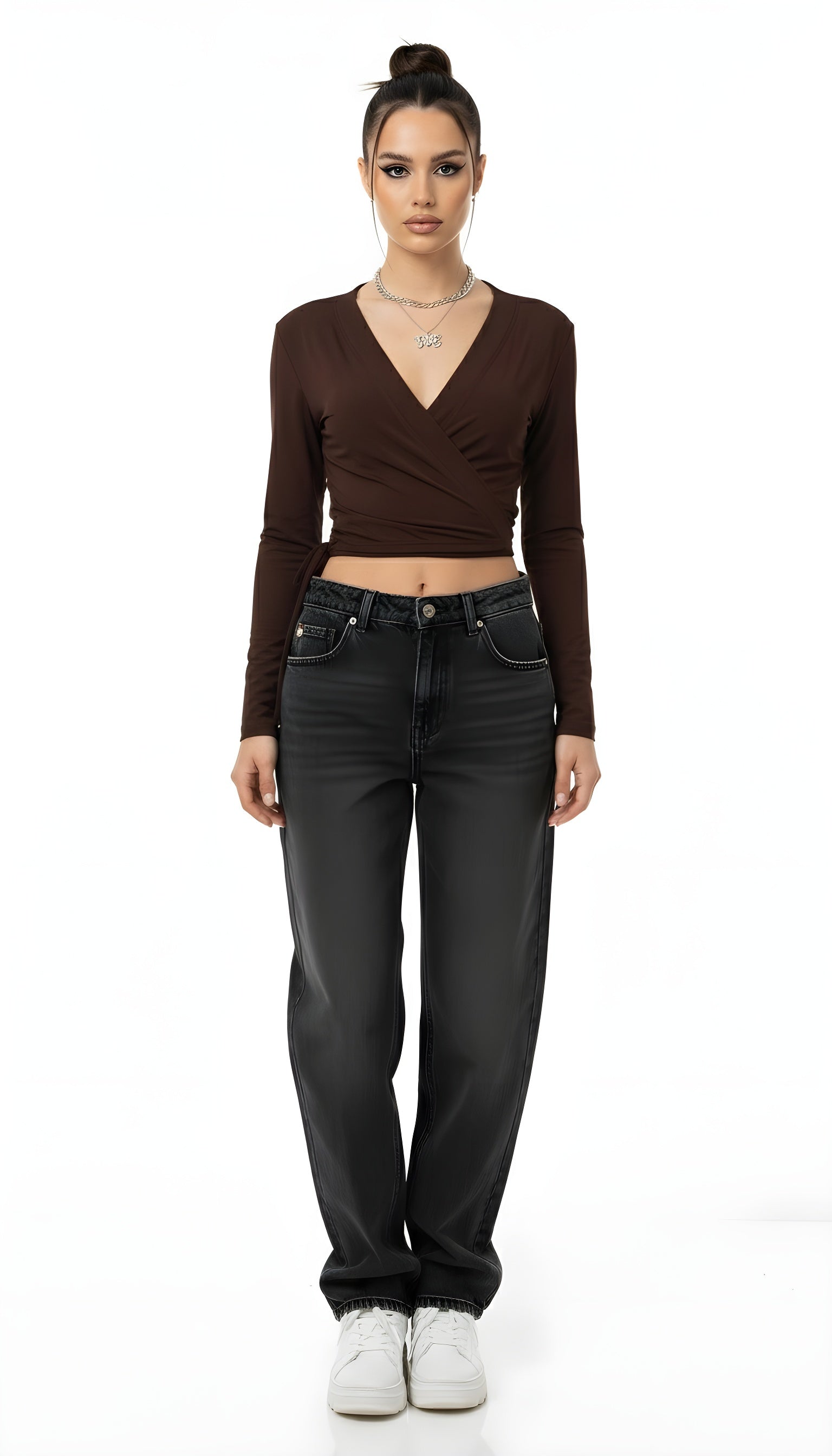Crossover Ballet Long Sleeve Top
