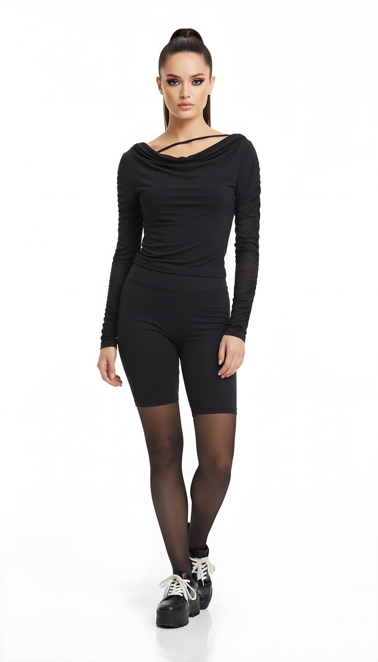 Romantic Off-Shoulder Balletcore Top