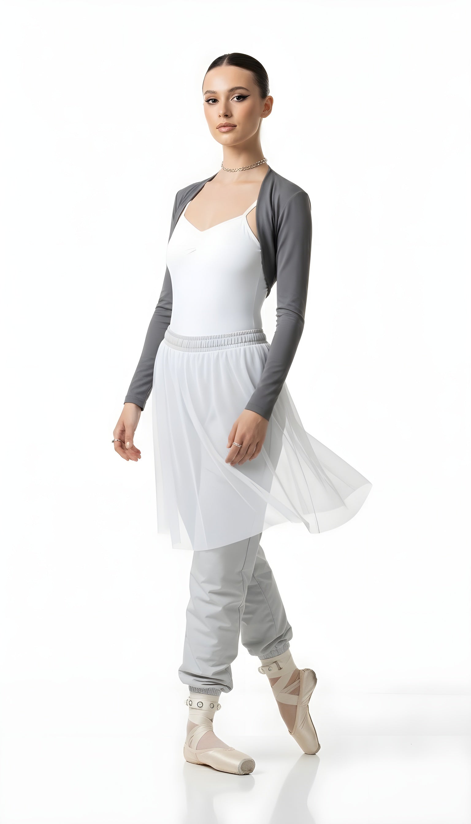 Ballet Shrug Crop Cardigan