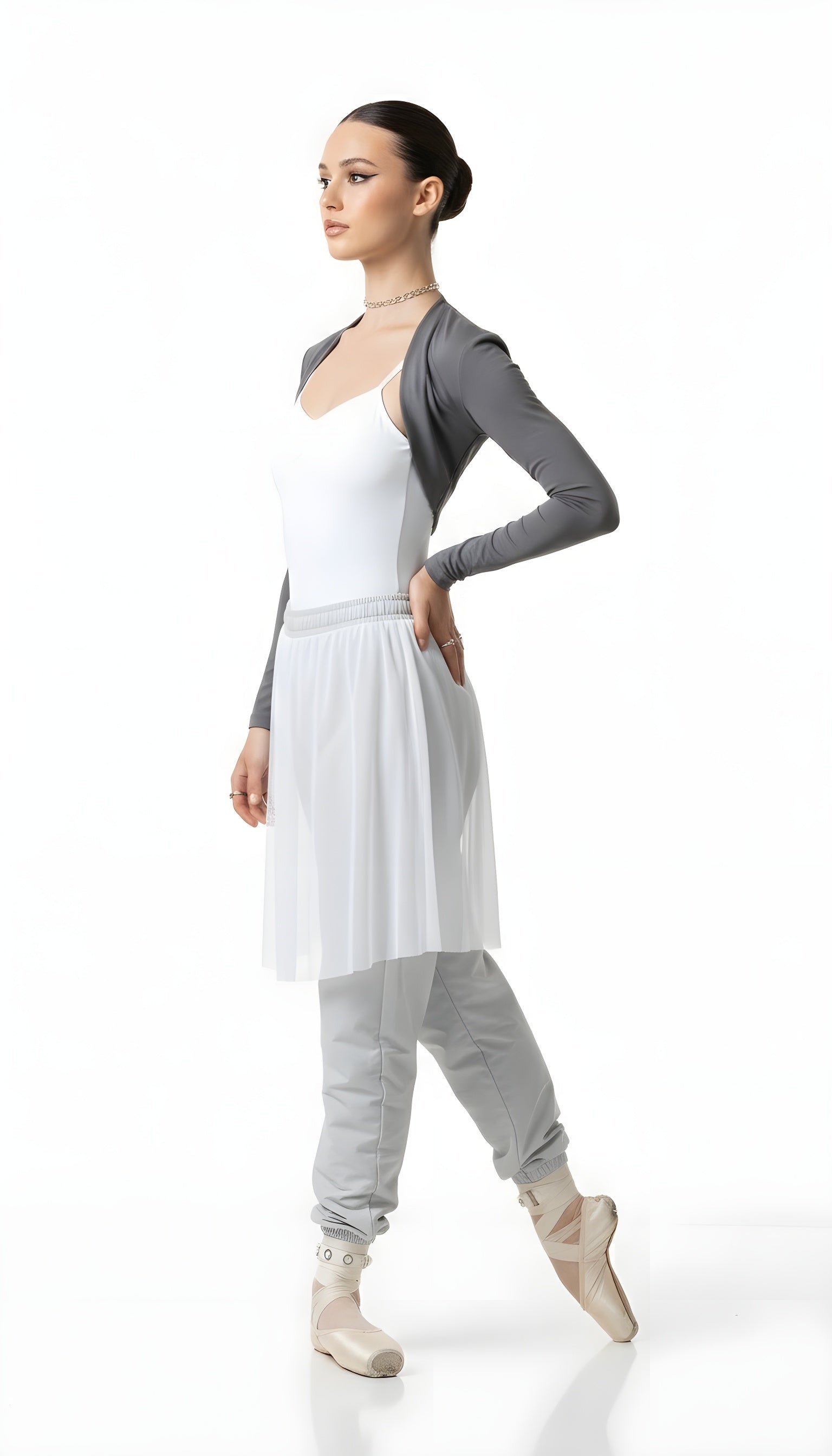 Ballet Shrug Crop Cardigan