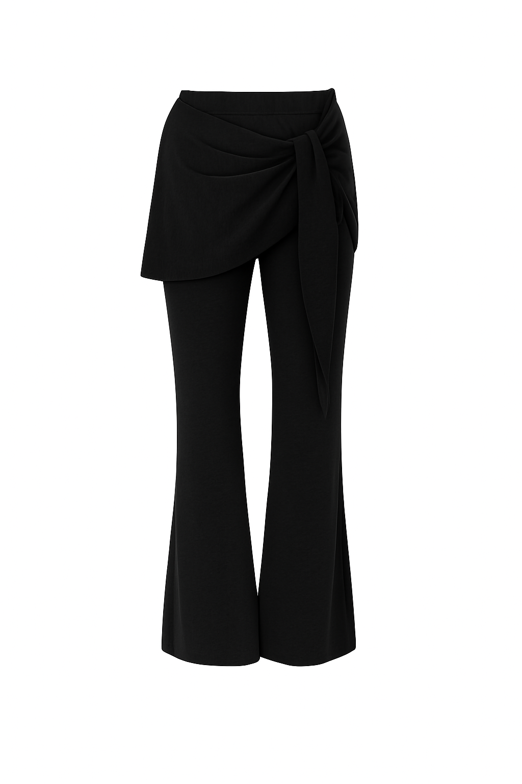 Balletcore High-Waist Bootcut Pants