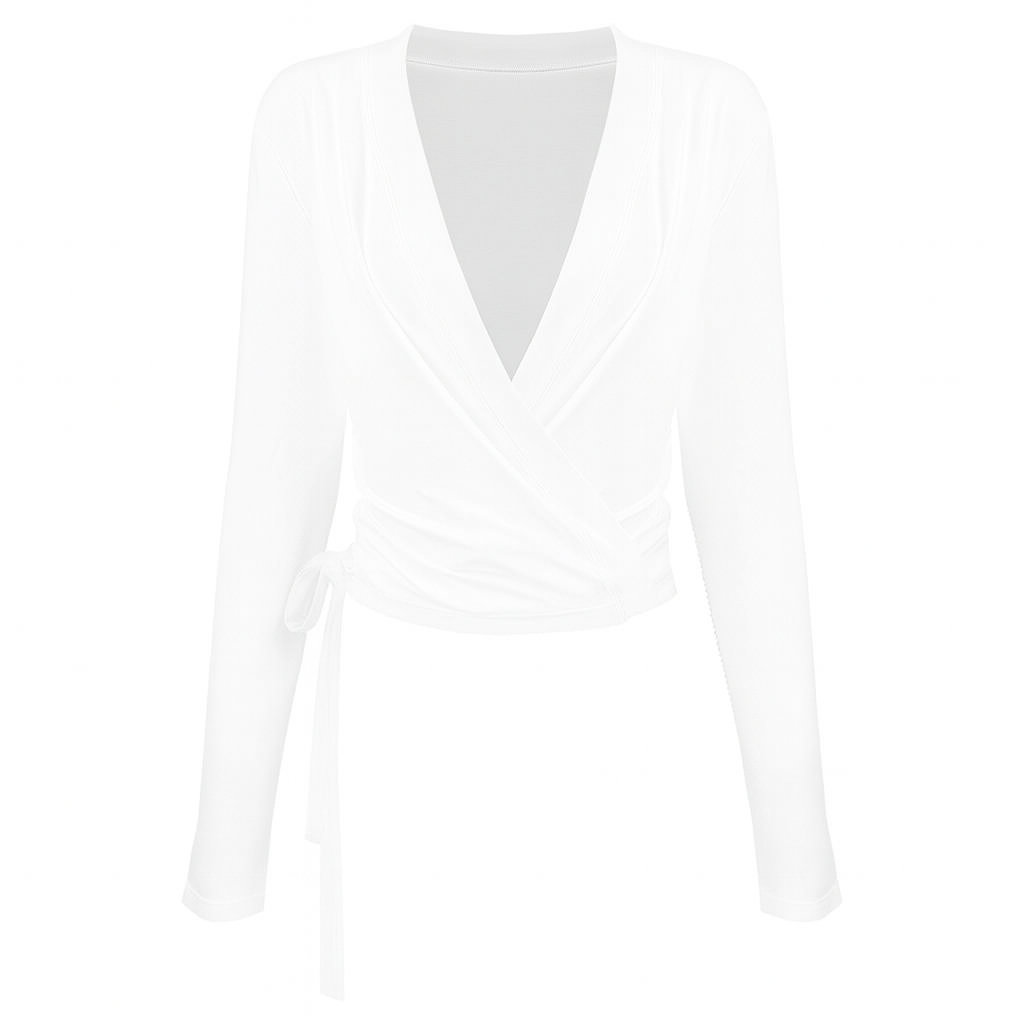 Crossover Ballet Long Sleeve Top