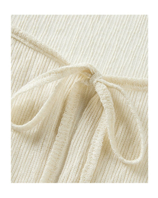 Romantic Thin Knit Crop Cardigan