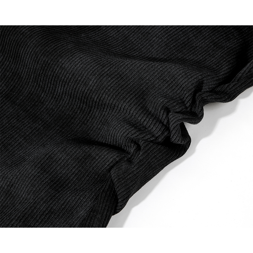 Balletcore Off-Shoulder Knit Top