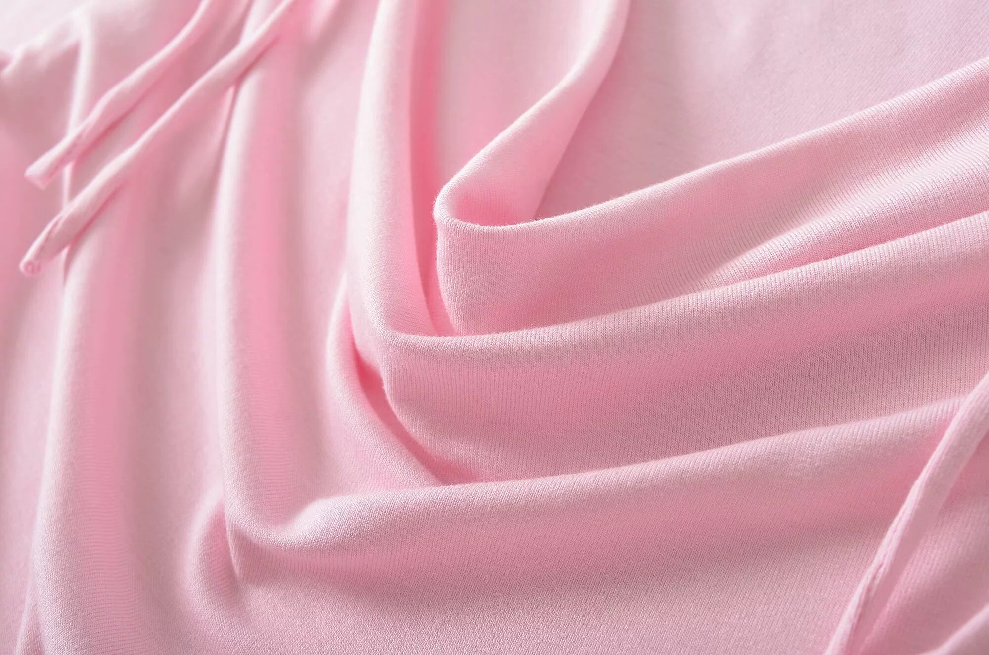 Off-Shoulder Draped Ribbon Long Sleeve Top