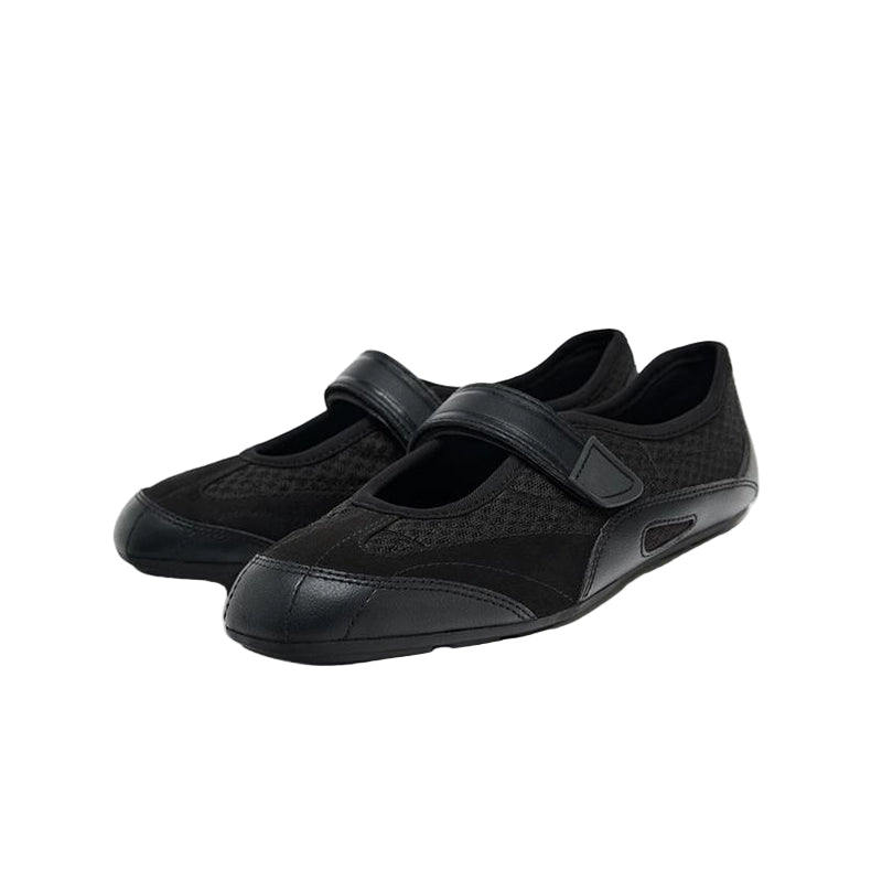 Versatile Ballet Sneakers Mary Jane Flats