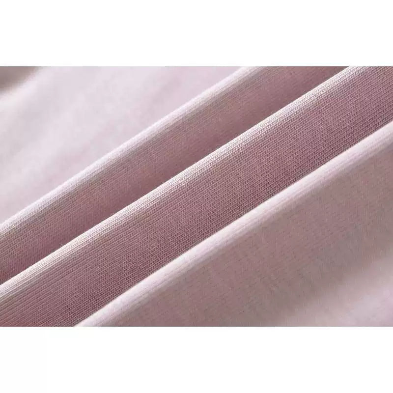 Tencel Square Neck Layered Long Sleeve Top