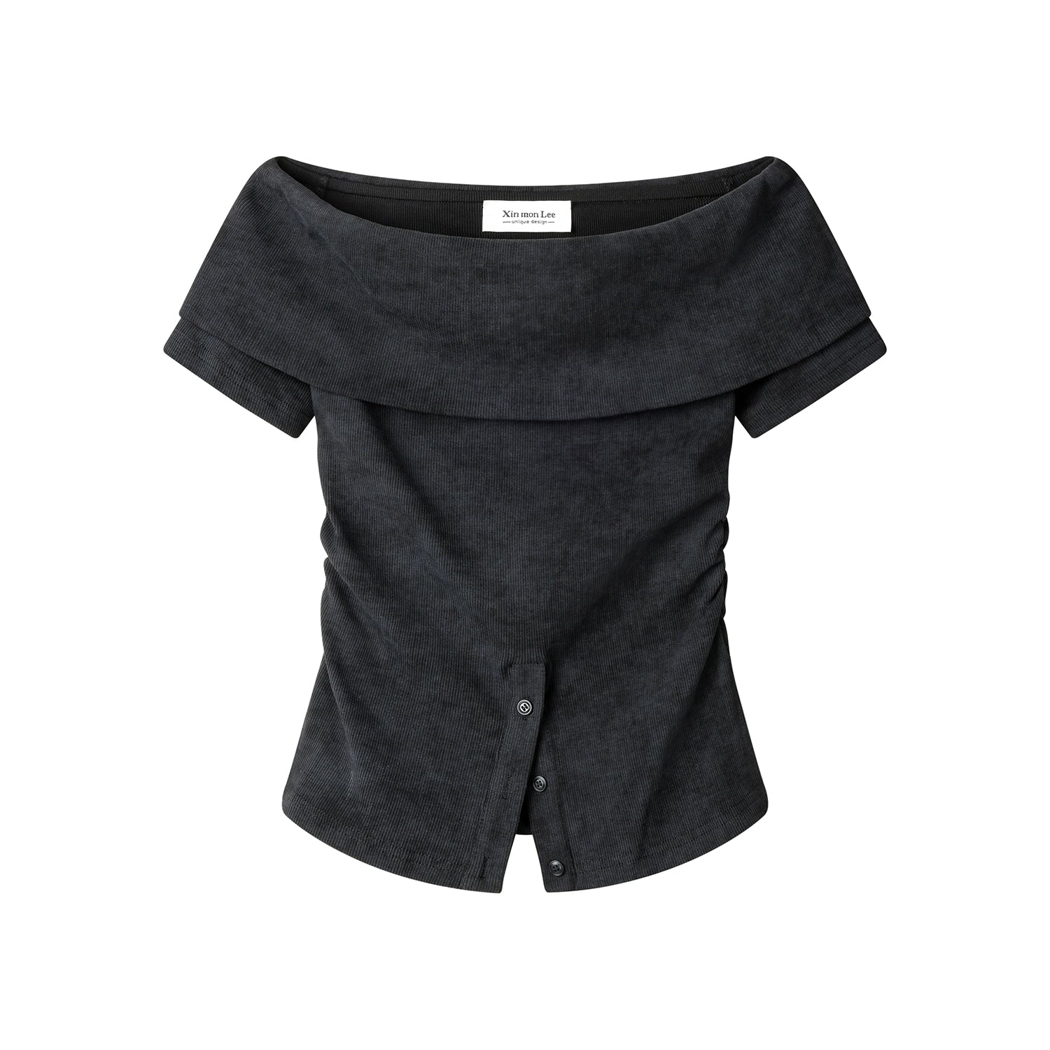 Balletcore Off-Shoulder Knit Top