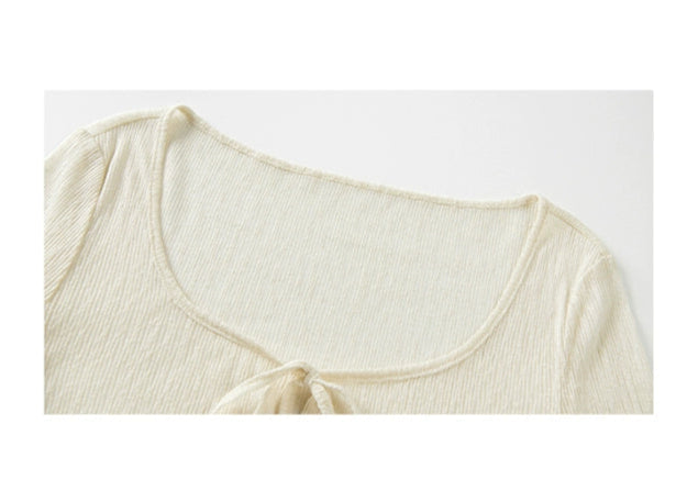 Romantic Thin Knit Crop Cardigan
