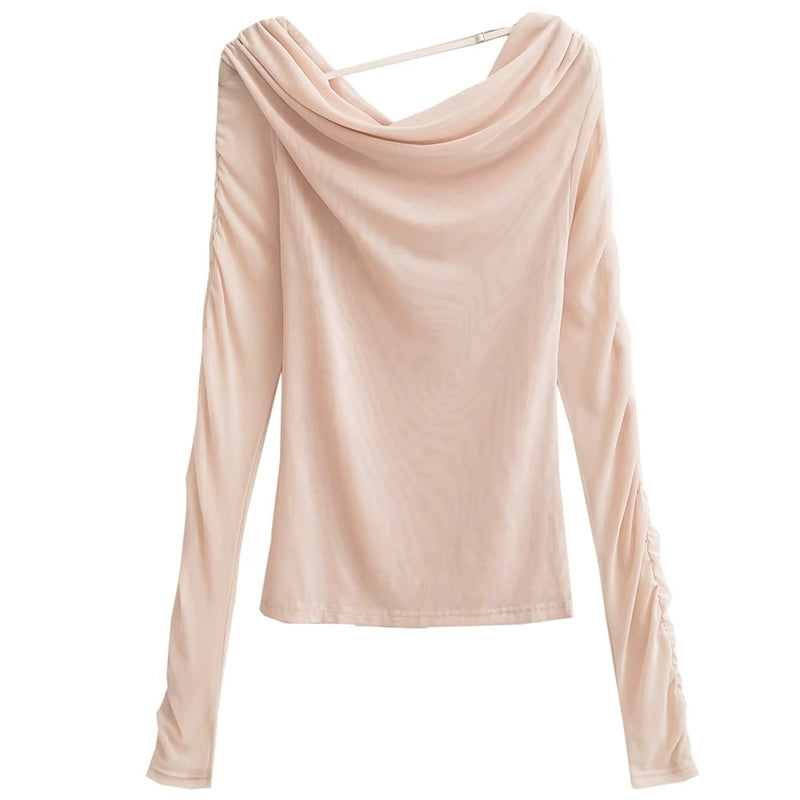 Romantic Off-Shoulder Balletcore Top