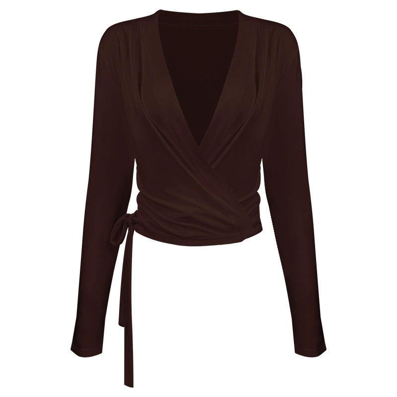 Crossover Ballet Long Sleeve Top