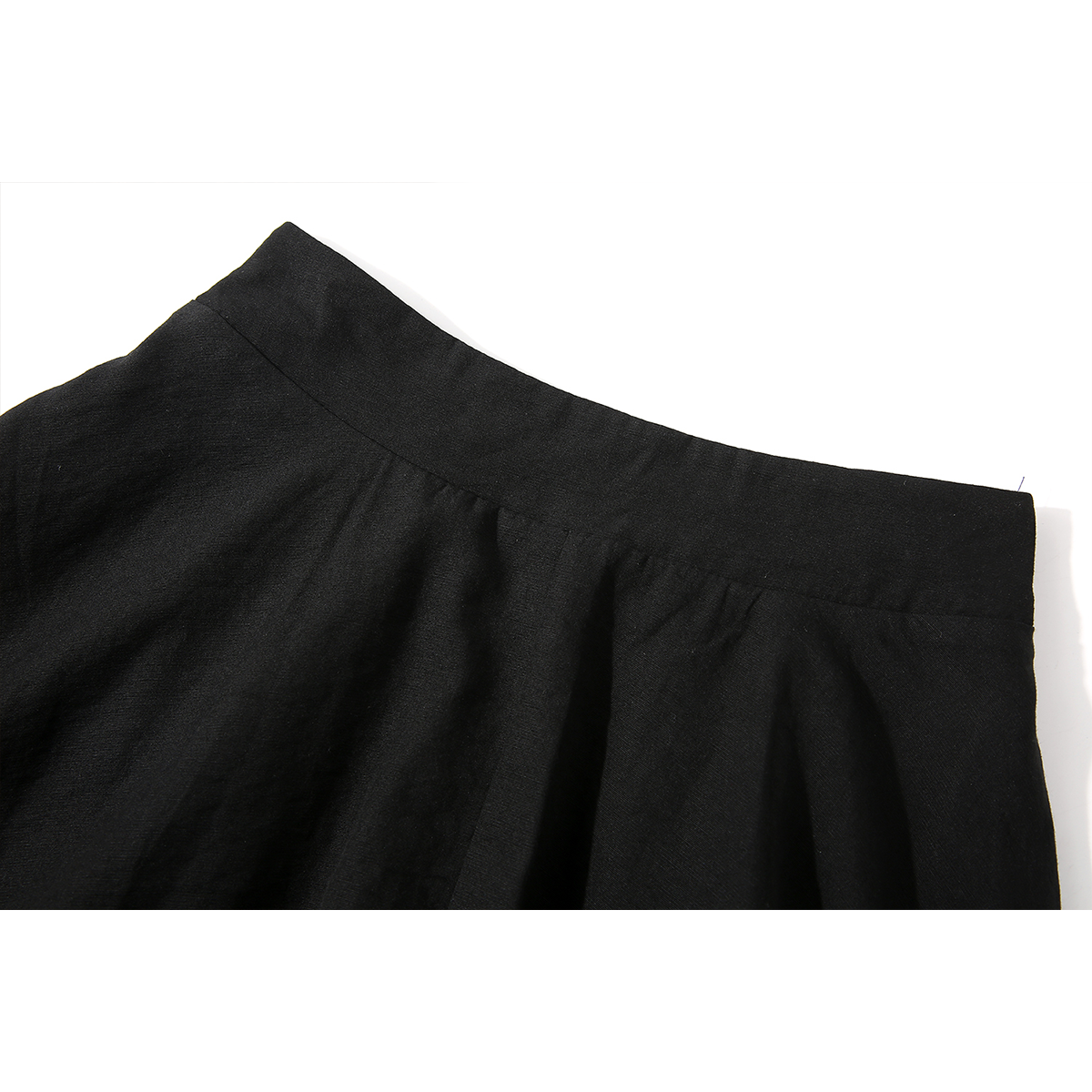 Irregular High Waist A-line Midi Skirt