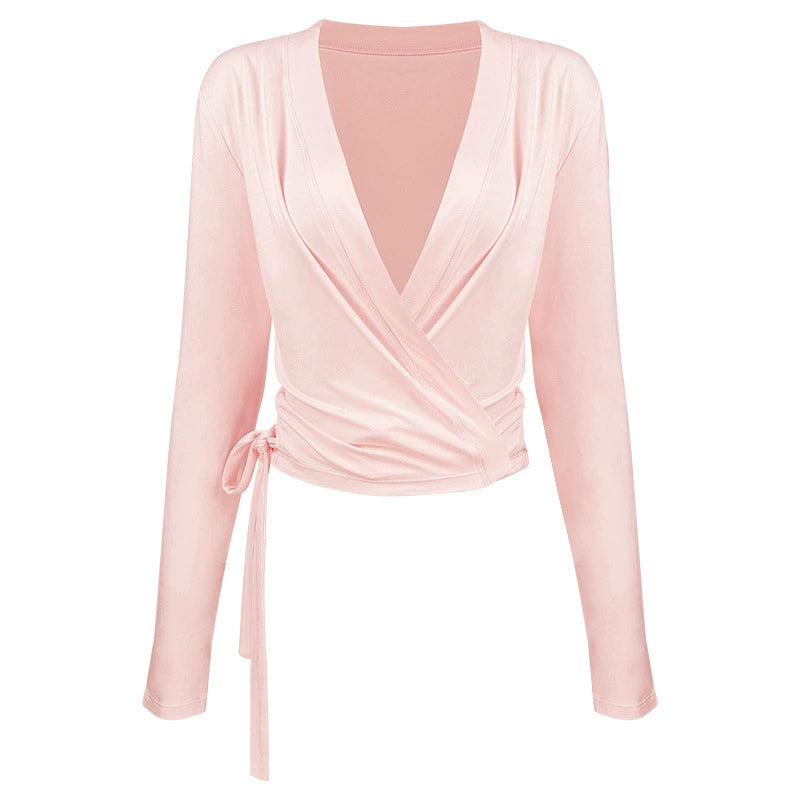 Crossover Ballet Long Sleeve Top