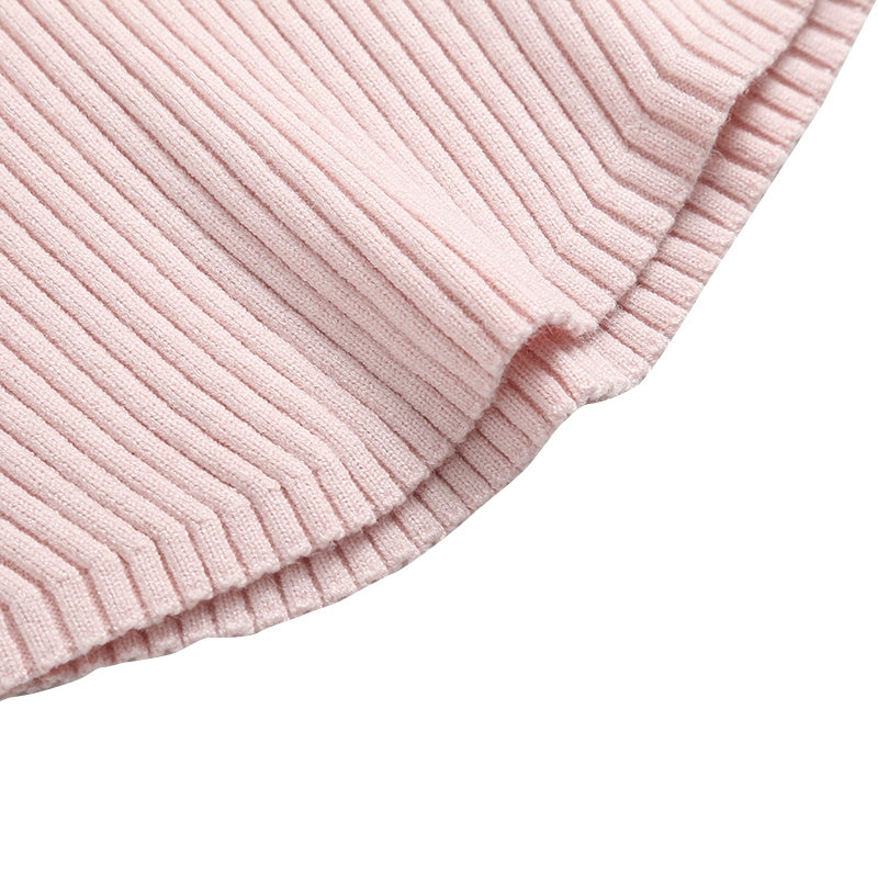 Pure Desire Knit Off-Shoulder Slim Sweater