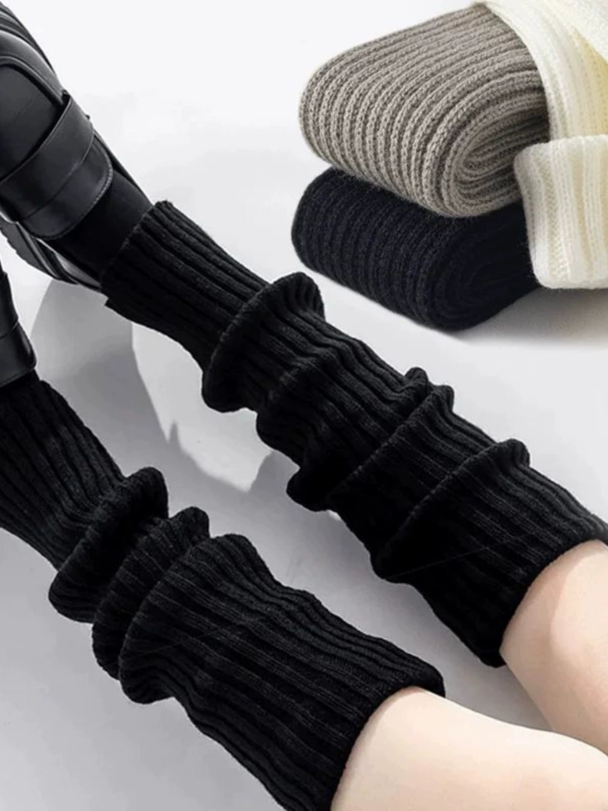 Balletcore Knit Leg Warmers