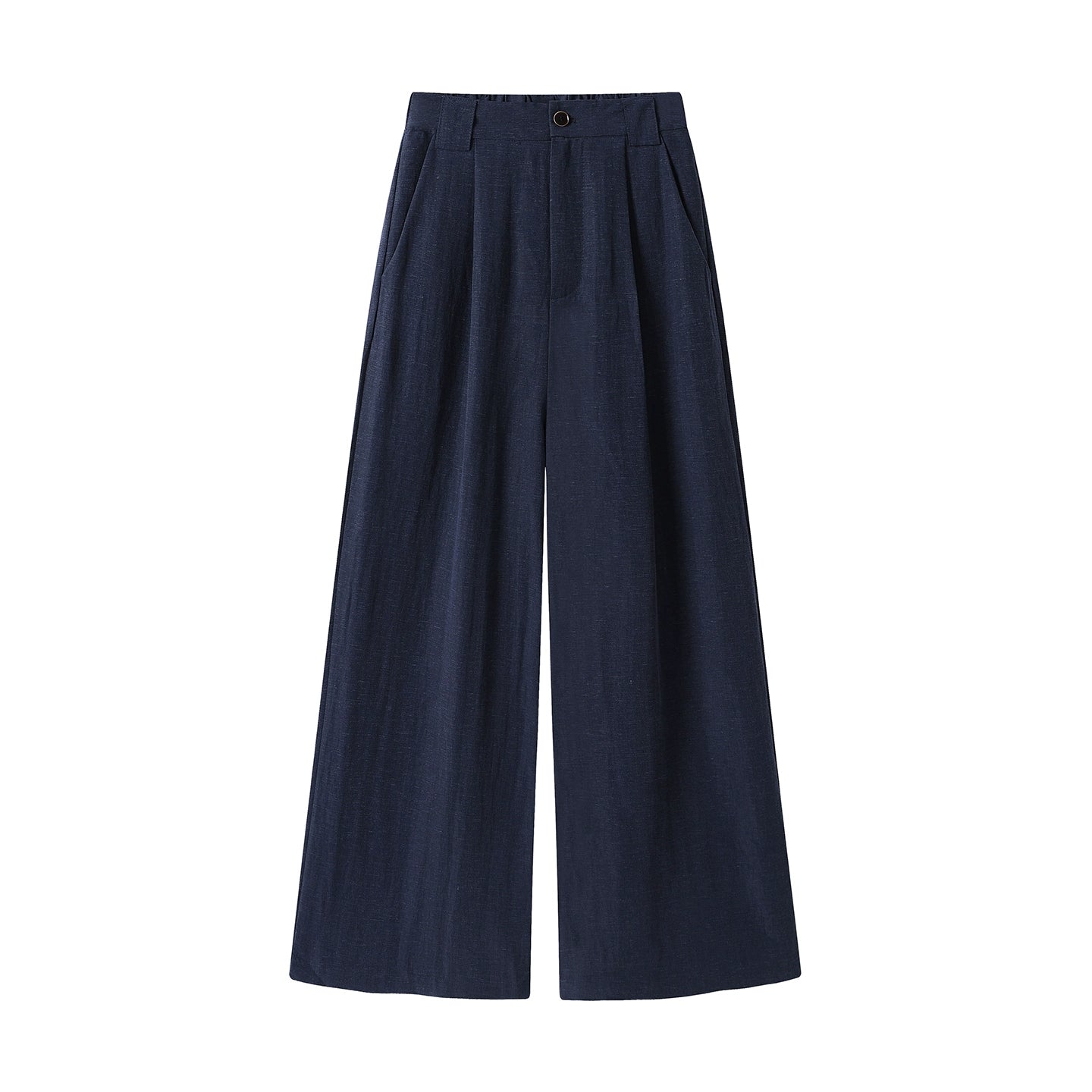 High Waist Wide fit Cropped Pants
