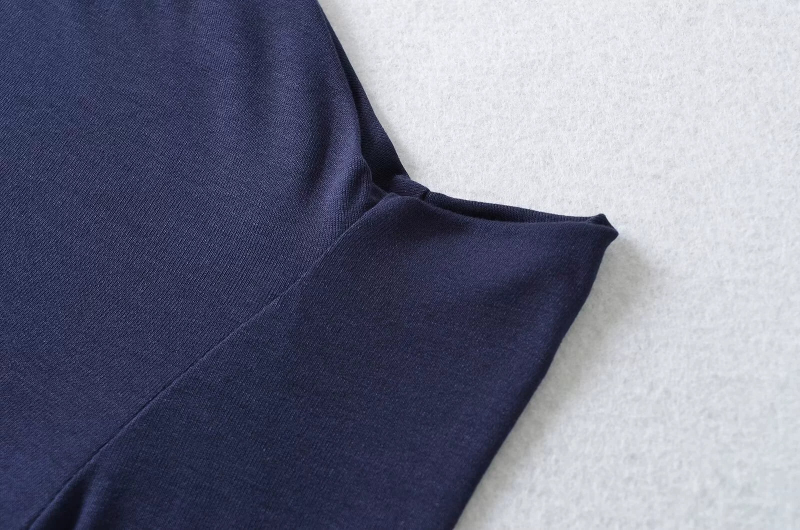 One-Shoulder Asymmetrical Long Sleeve Top