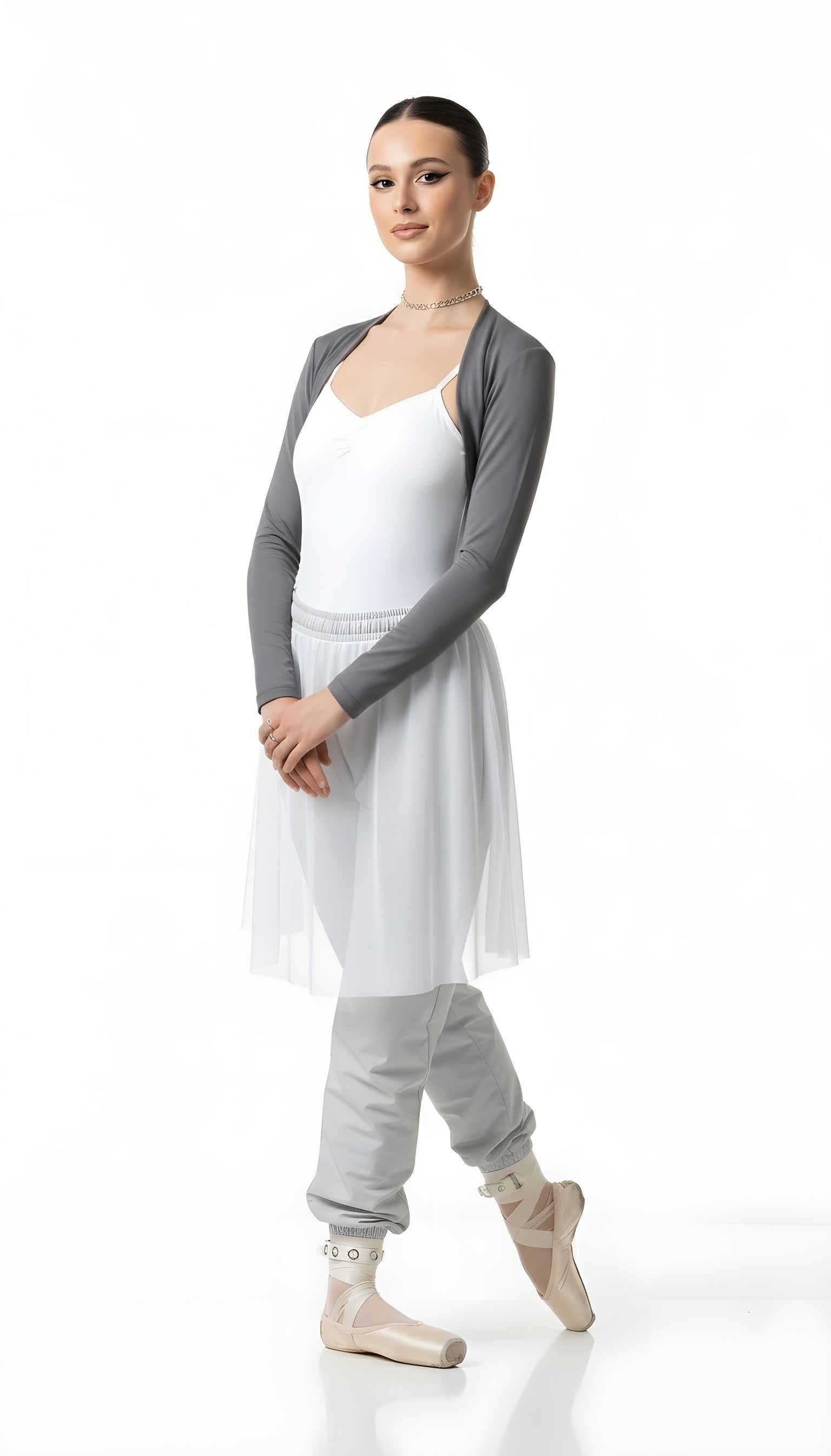 Ballet Shrug Crop Cardigan