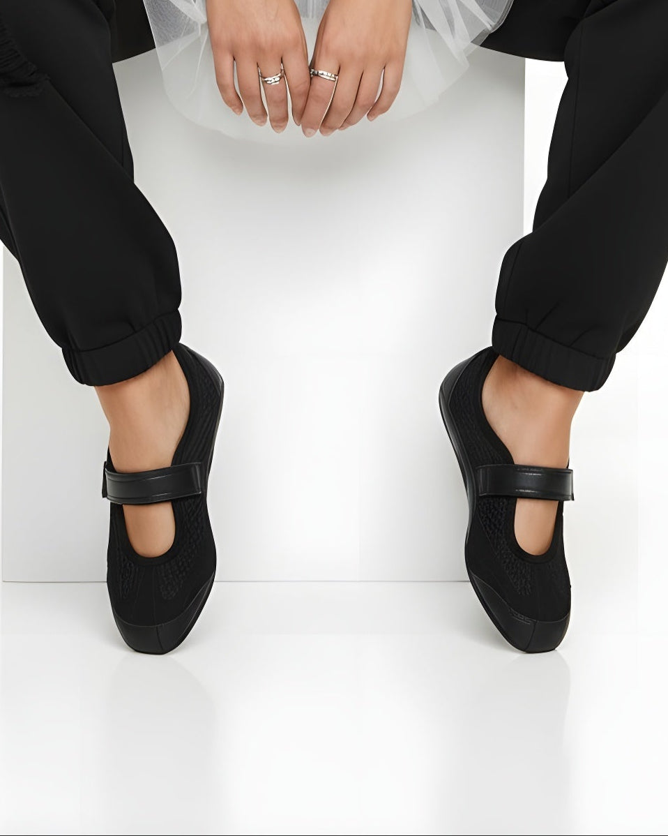 Versatile Ballet Sneakers Mary Jane Flats
